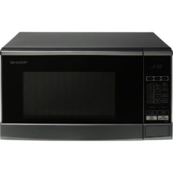 Sharp R270SLM Compact Touch Control Microwave in Silver